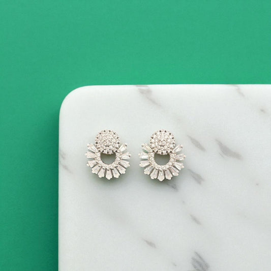 Springflare – Blooming Stud 925 Silver Earrings