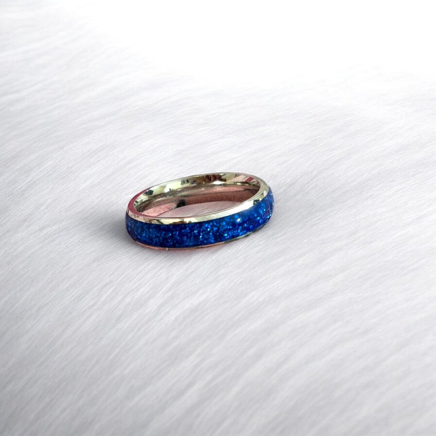Sterling Silver Glossy Bands