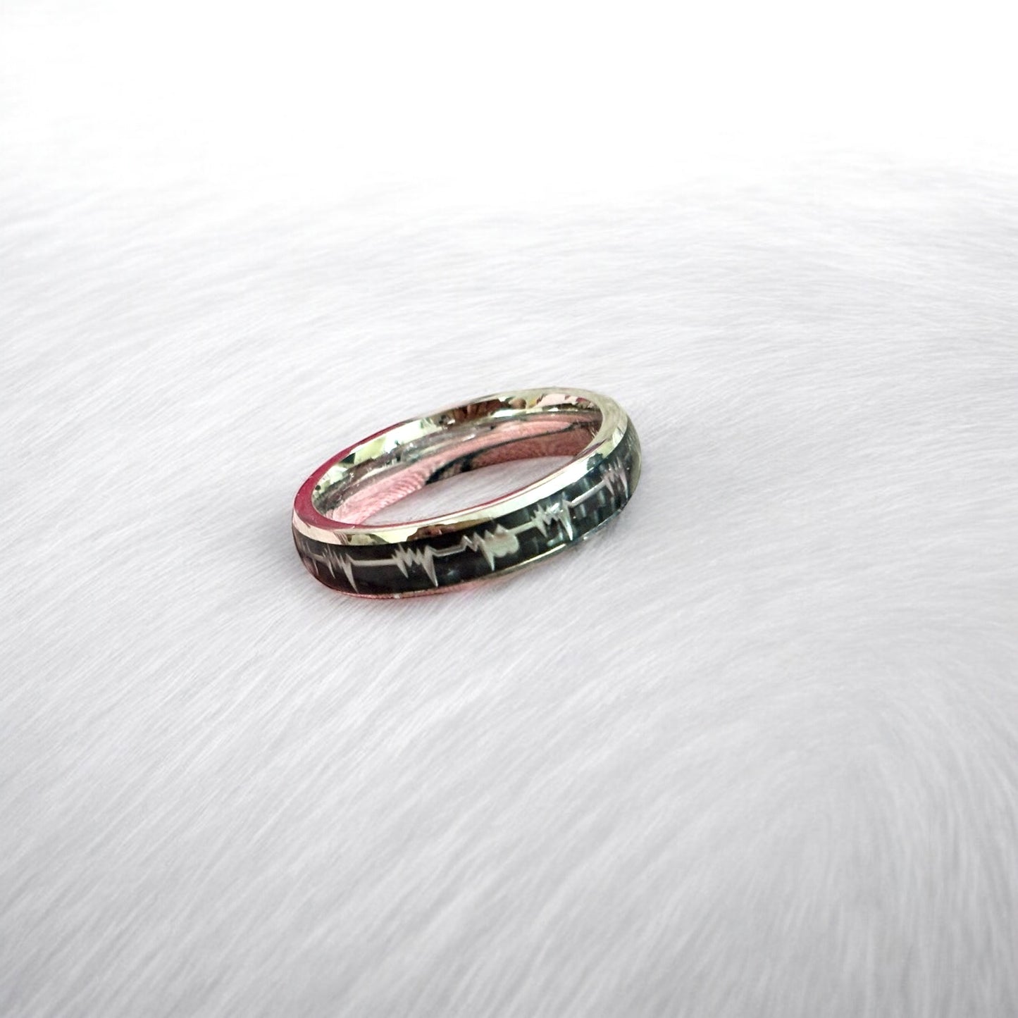 Sterling Silver Glossy Bands