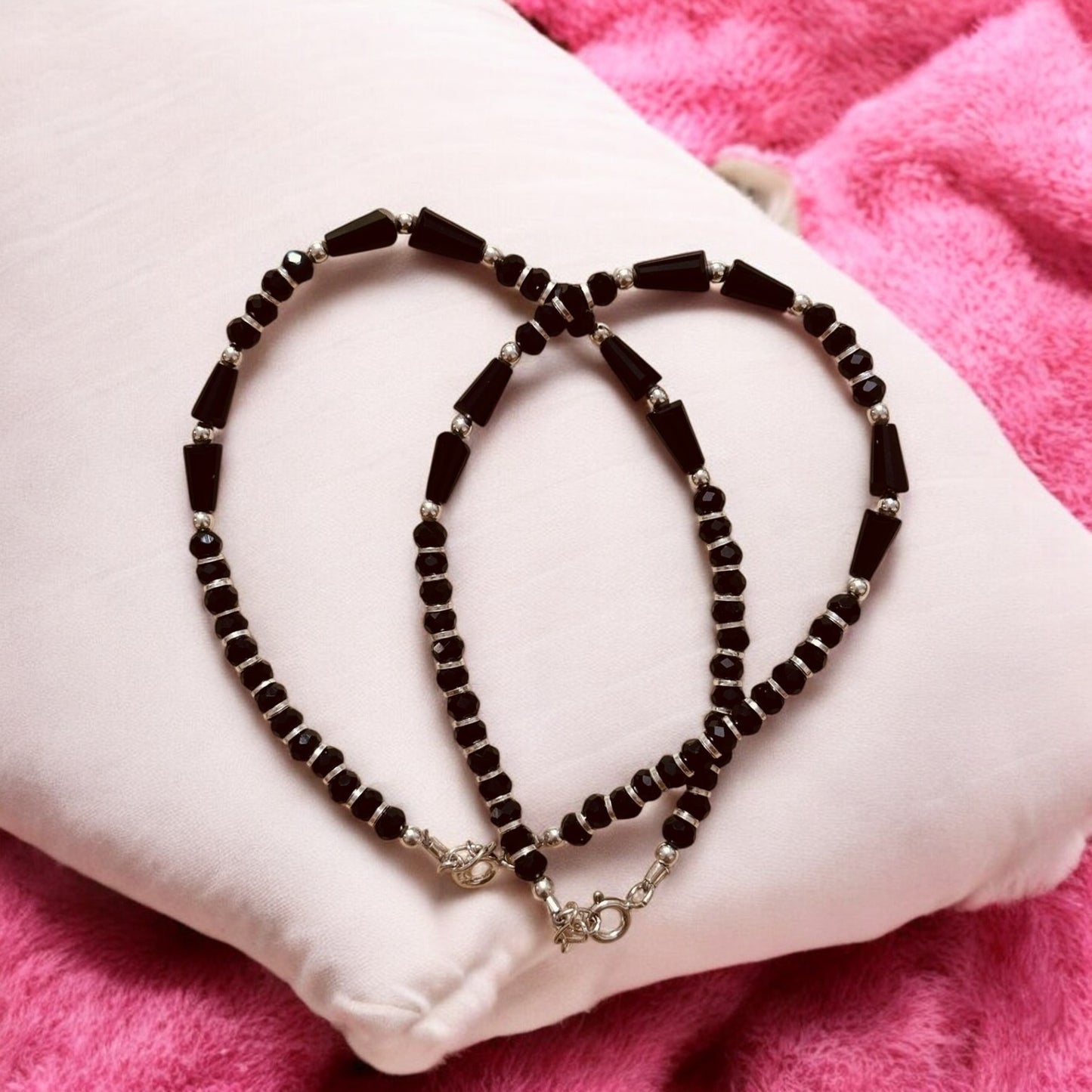 Traditional beaded Short Anklets