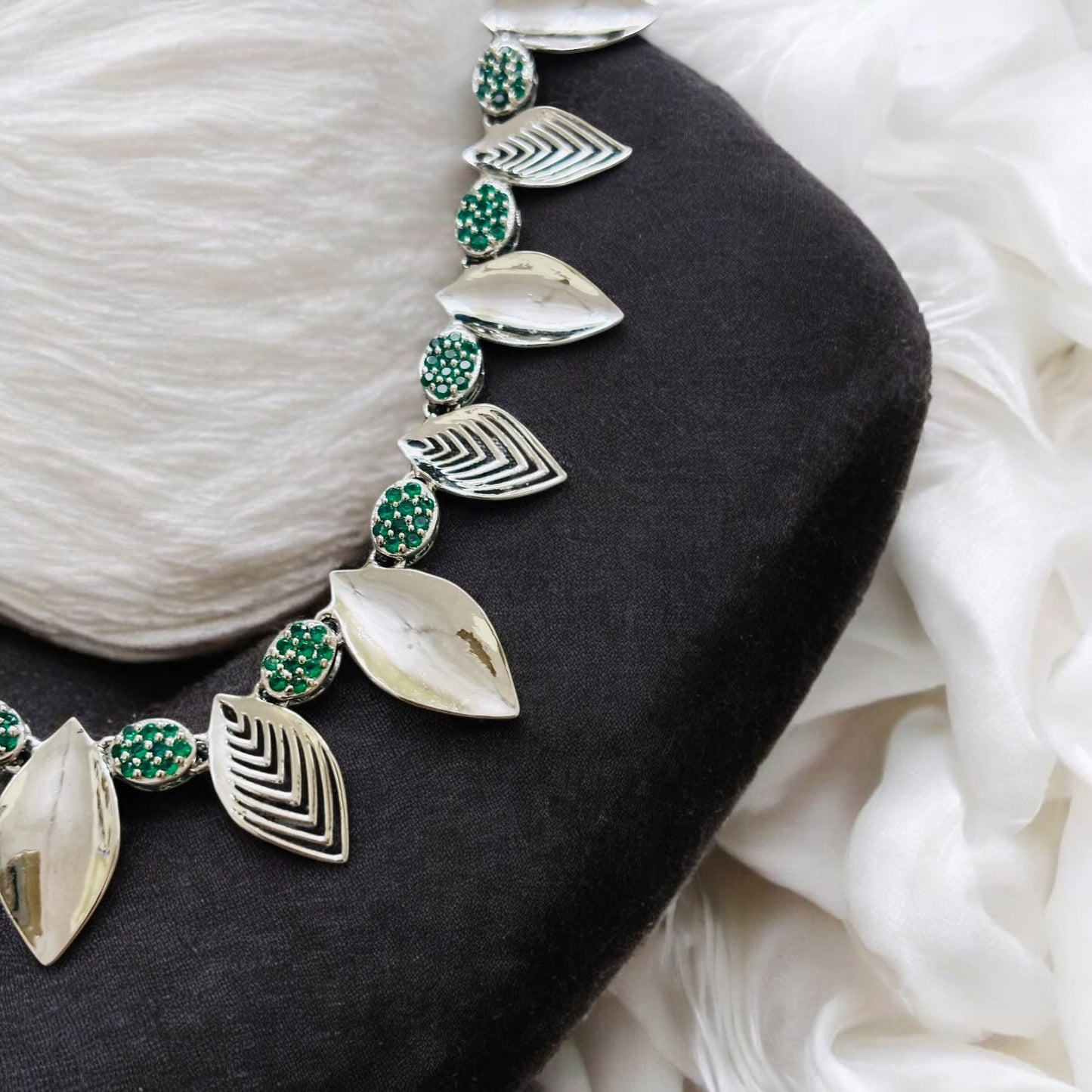 Tribal Statement 925 silver Necklace set