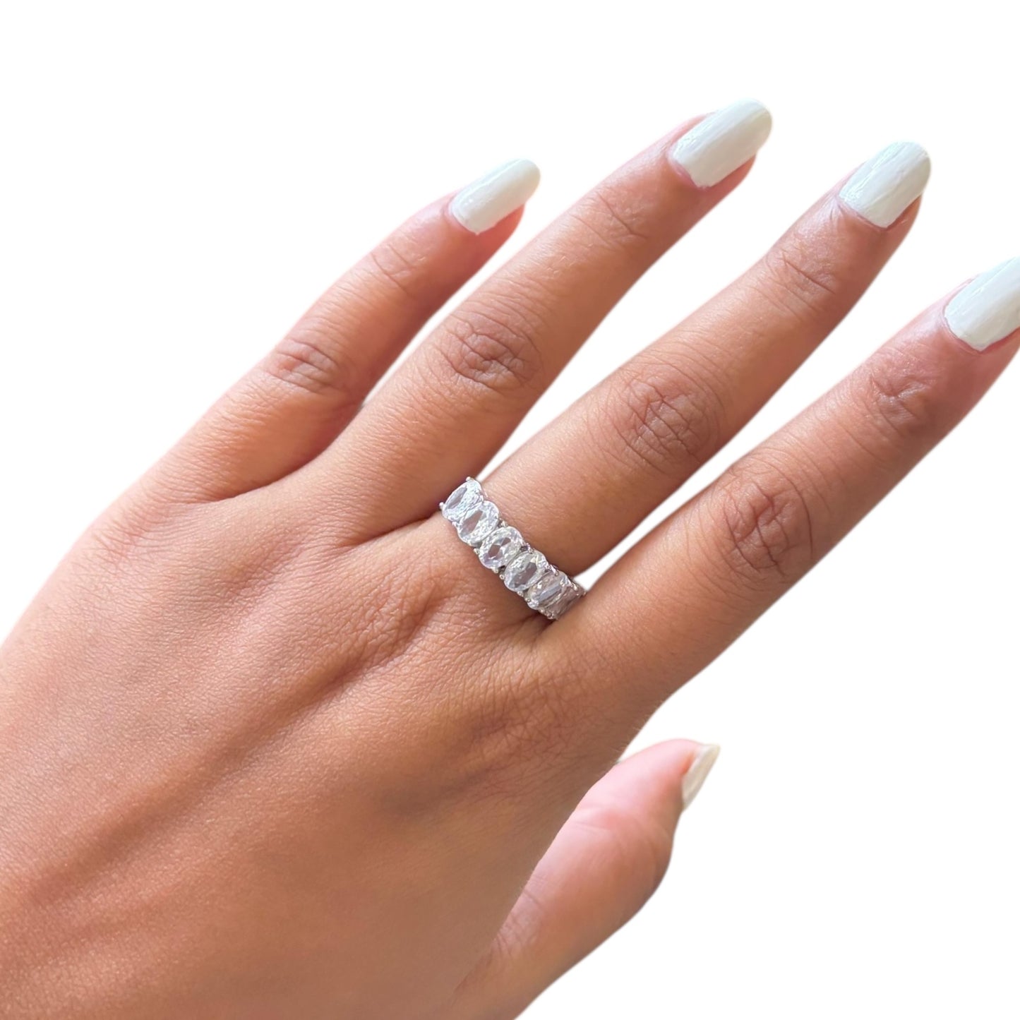 String of Solitaires half Band