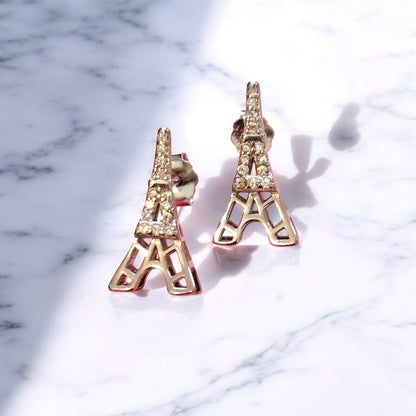 Eiffel Tower Pendant Set