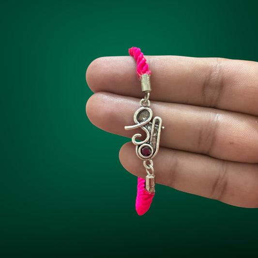 Shree Threaded Oxidised Rakhi