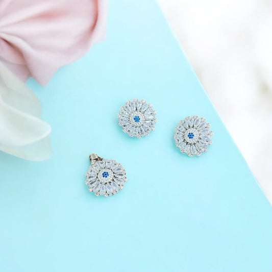 Crystal Royal Pendant Set