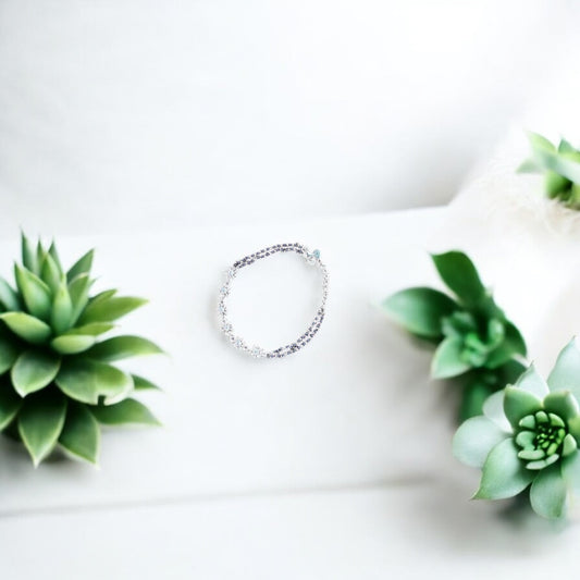 Cluster of Star Mangalsutra bracelet