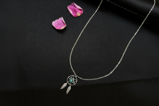 DreamCatcher Silver Necklace Set