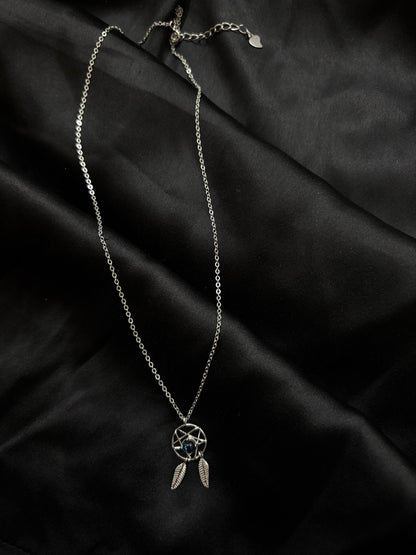 DreamCatcher Silver Necklace Set