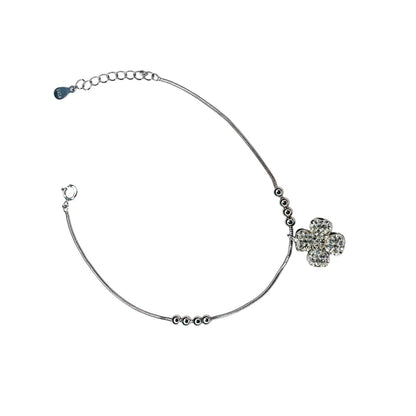 Dual shade Flower sleek bracelet