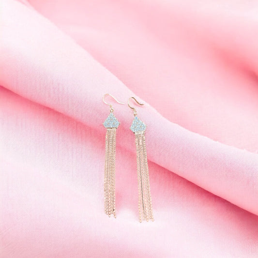 925 Royal Sterling Silver Chandelier Drop Earrings