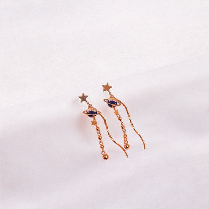 Glittering Star Dangler Earring