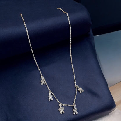Figurine charm 925 silver Necklace