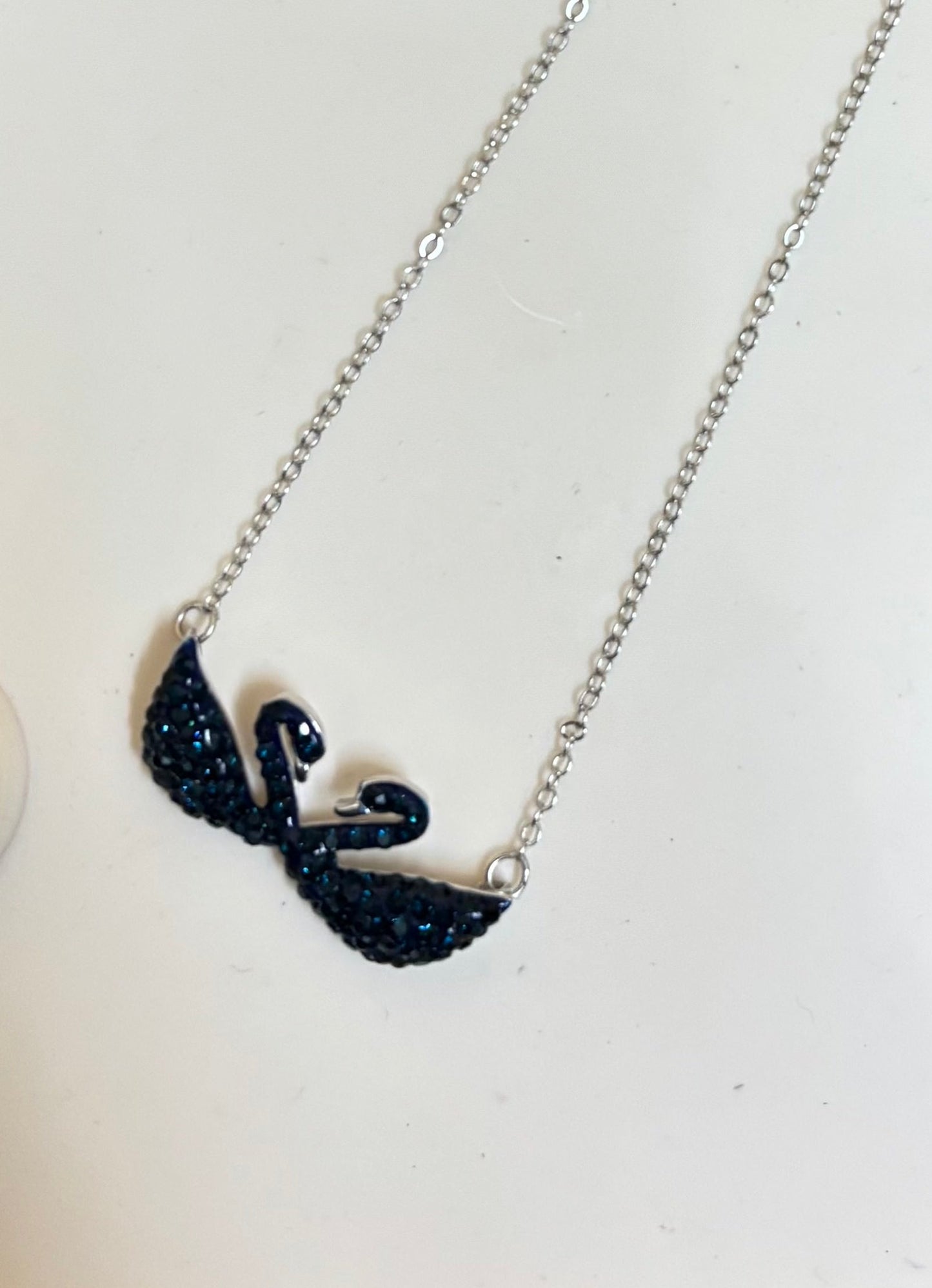 First date Swan Silver chain set