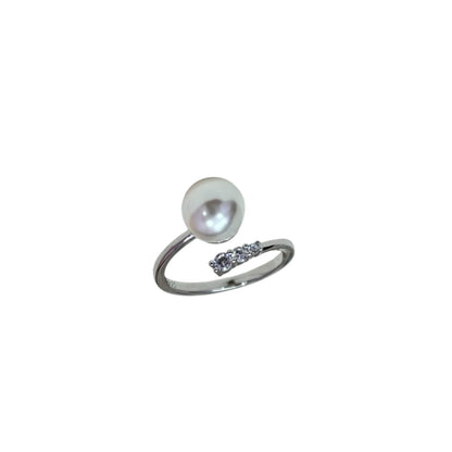 Freshwater pearl Silver Ring