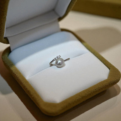 Freshwater pearl Silver Ring