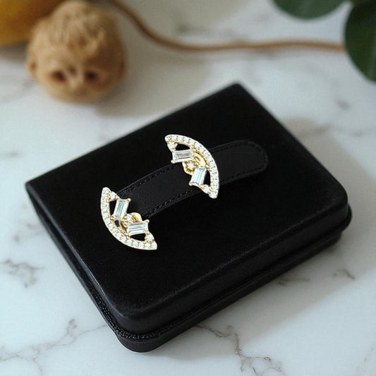 Half Celestial Silver earring