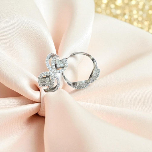 Baguette royal 925 toe ring