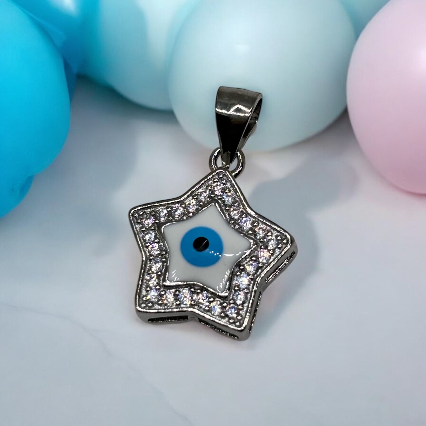 Evil eye Star pendant