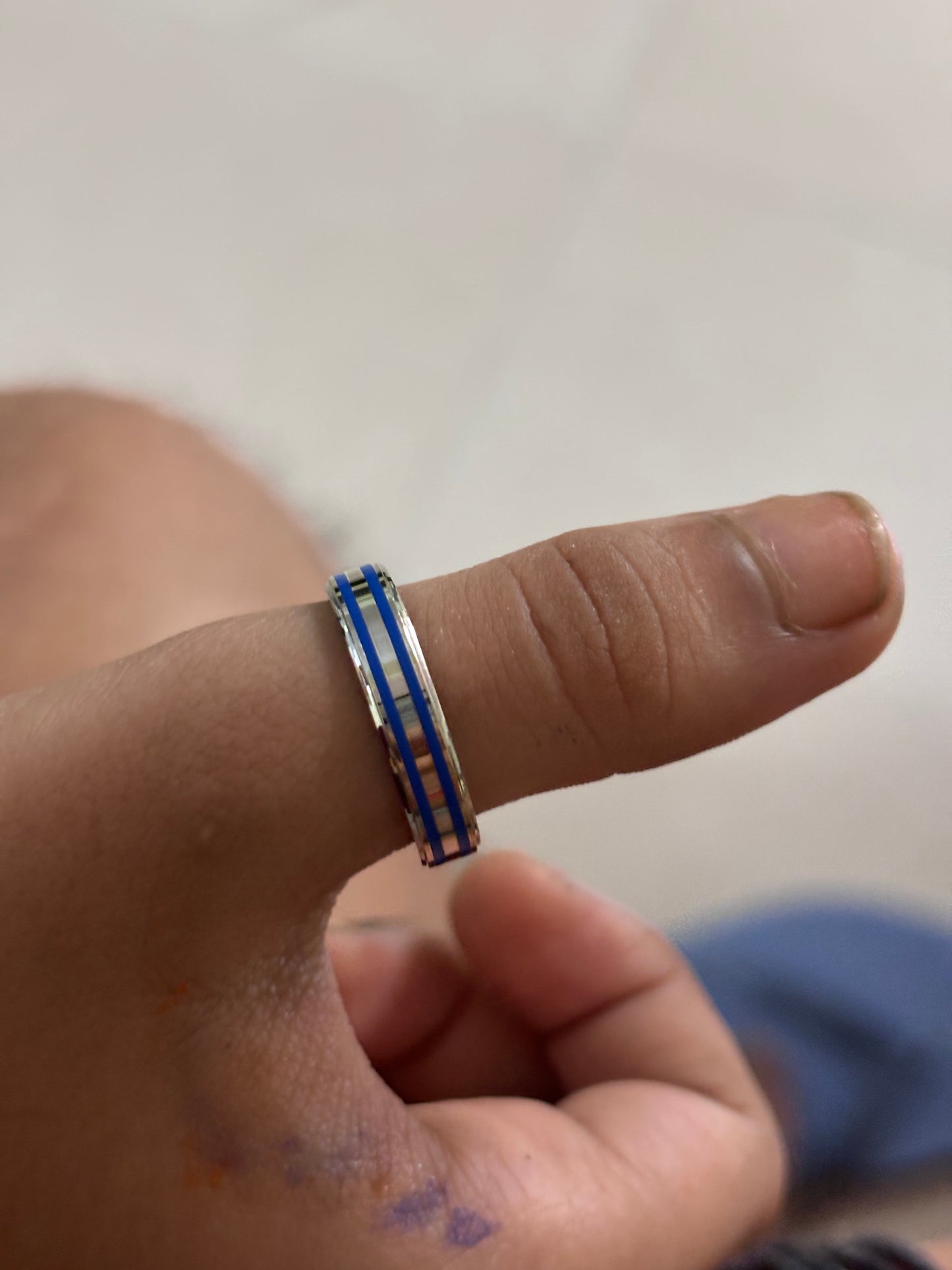 Double stripe blue band