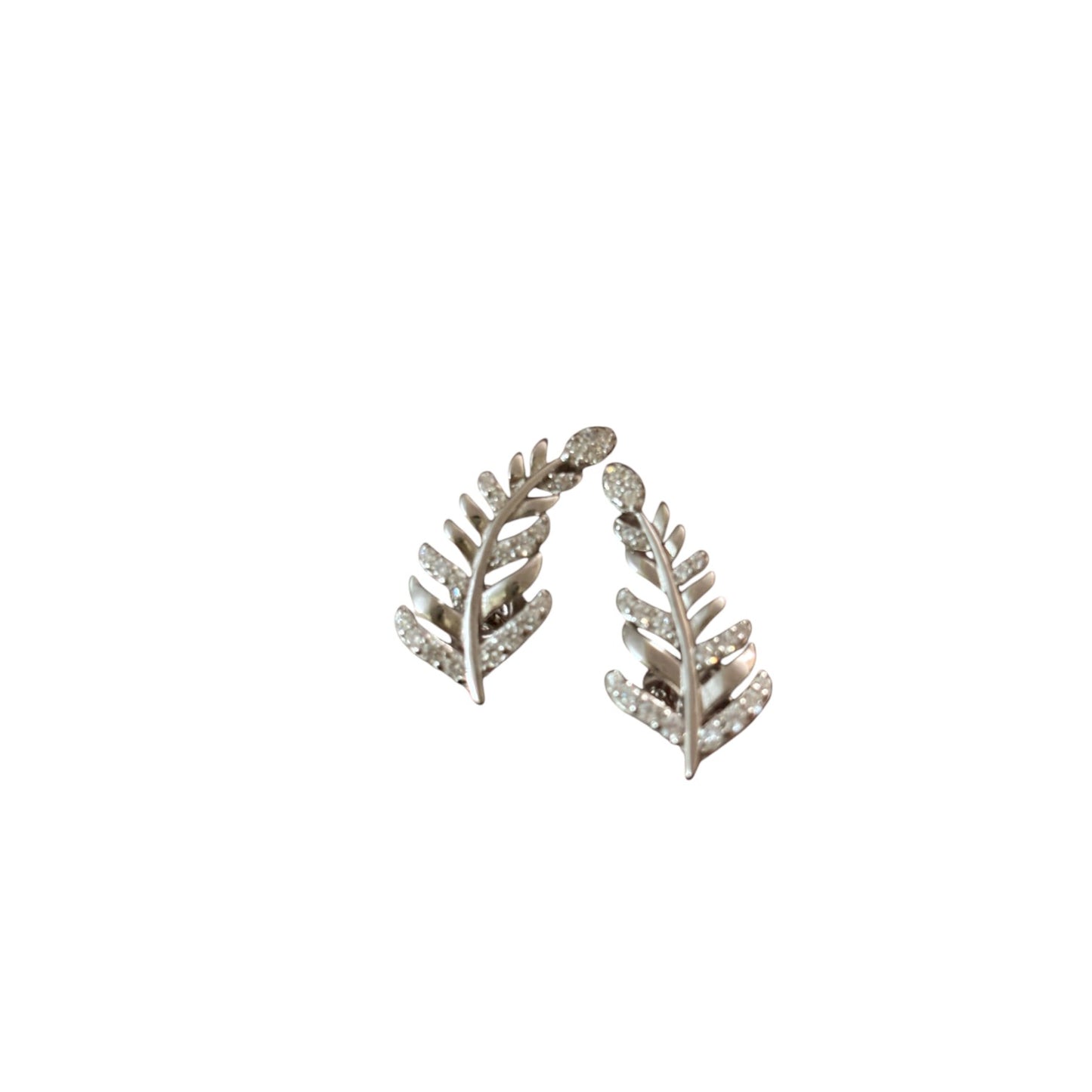 Leafy affair 925 silver earring