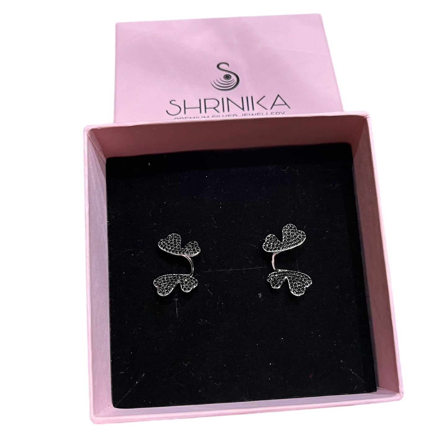 Black Butterfly Earrings