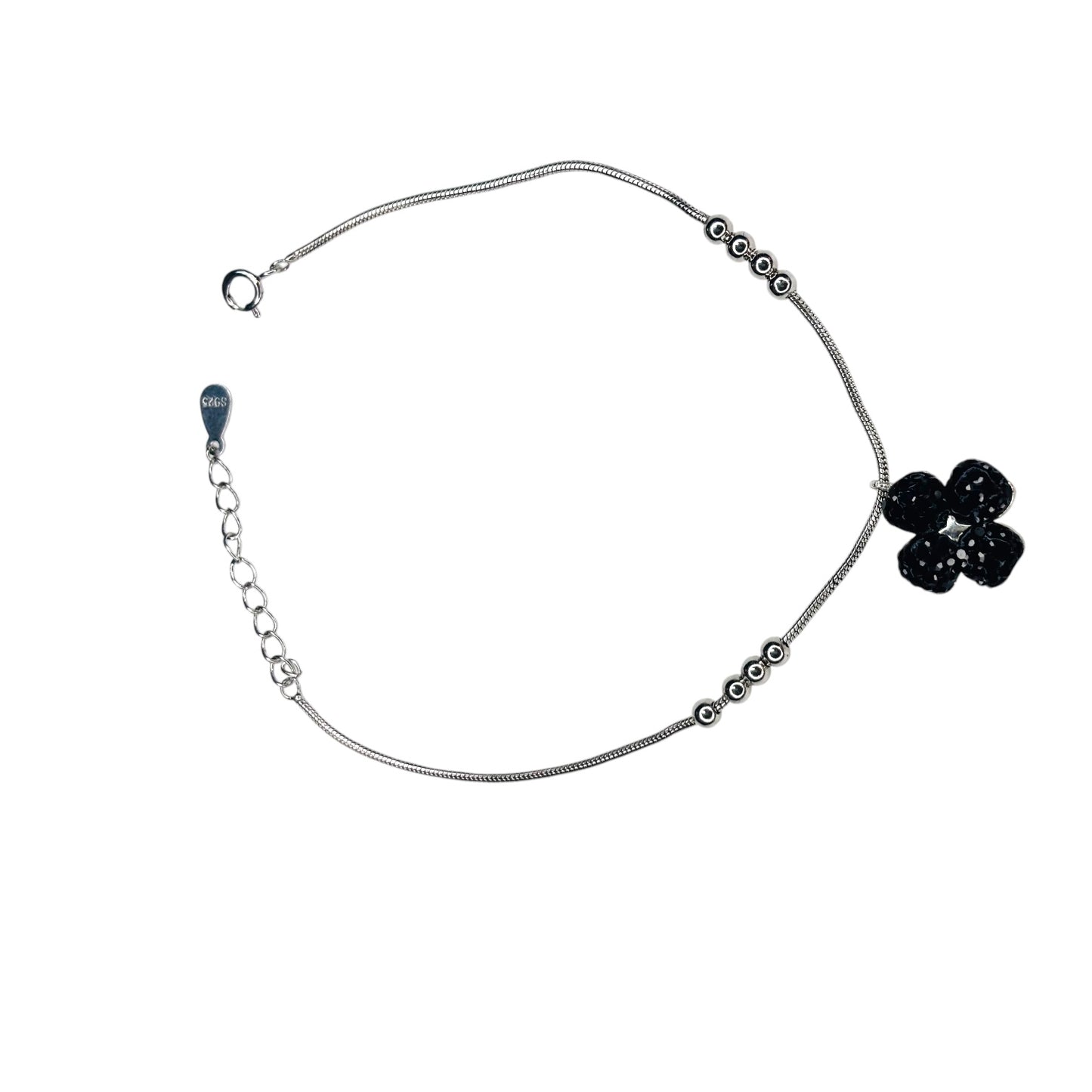 Dual shade Flower sleek bracelet