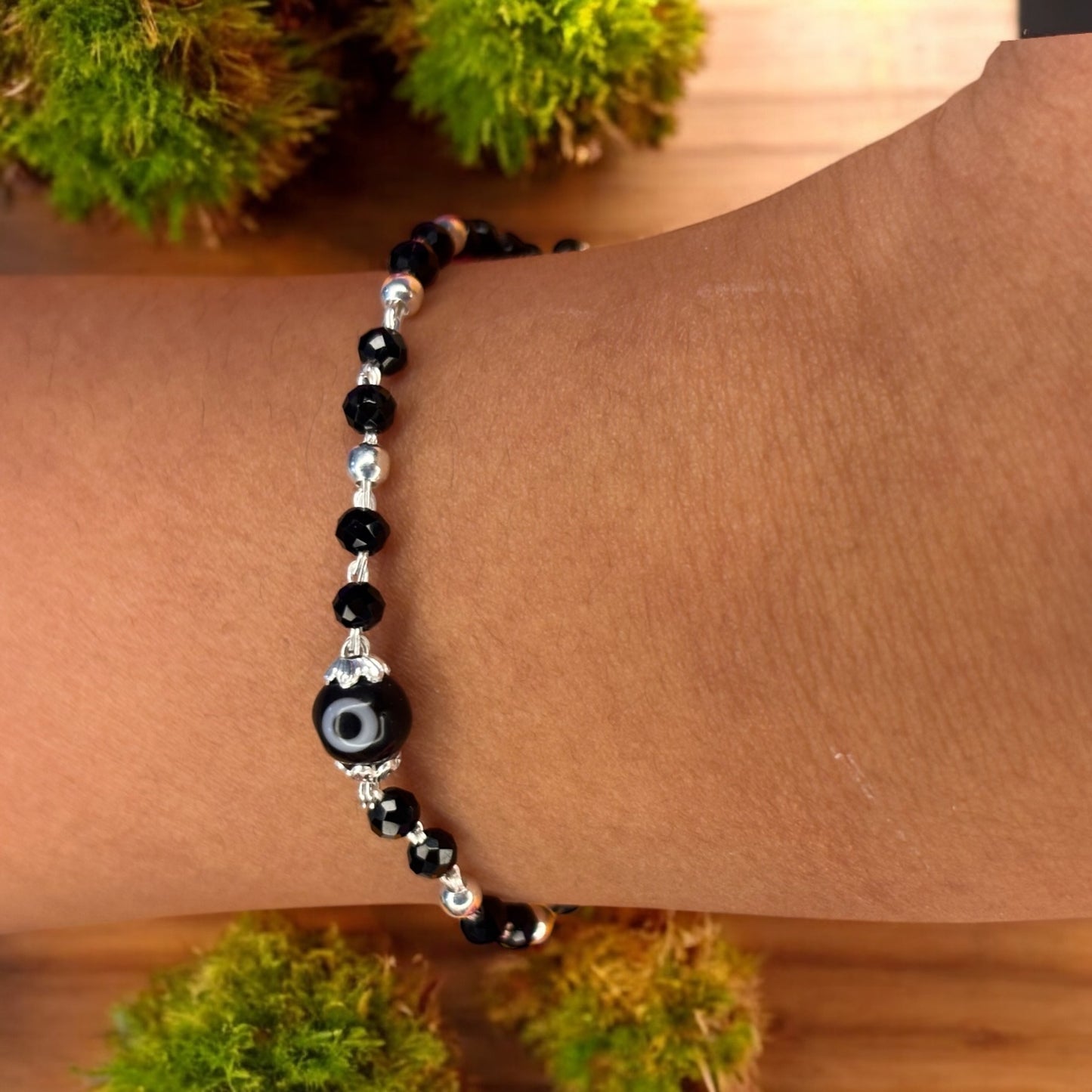 Evil eye kids silver Nazaria