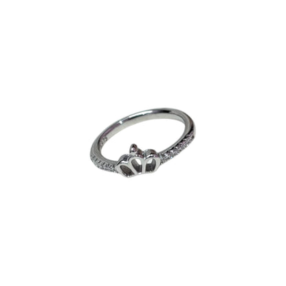 Princess Crown Silver Ring