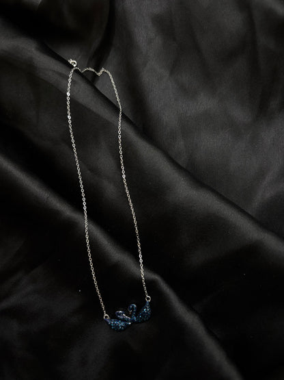 First date Swan Silver chain set