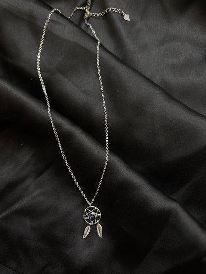 DreamCatcher Silver Necklace Set