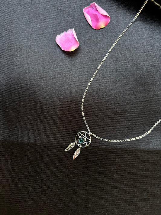 DreamCatcher Silver Necklace Set