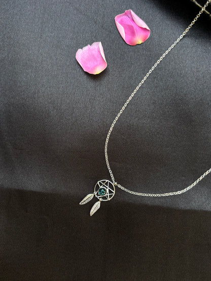 DreamCatcher Silver Necklace Set