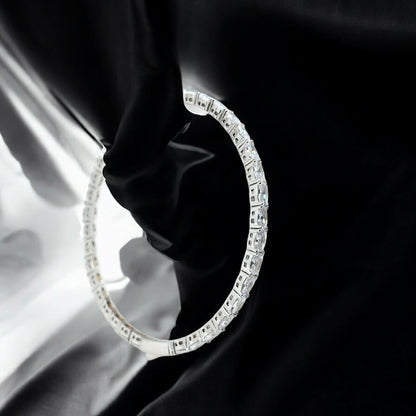 Sleek Box CZ bangle