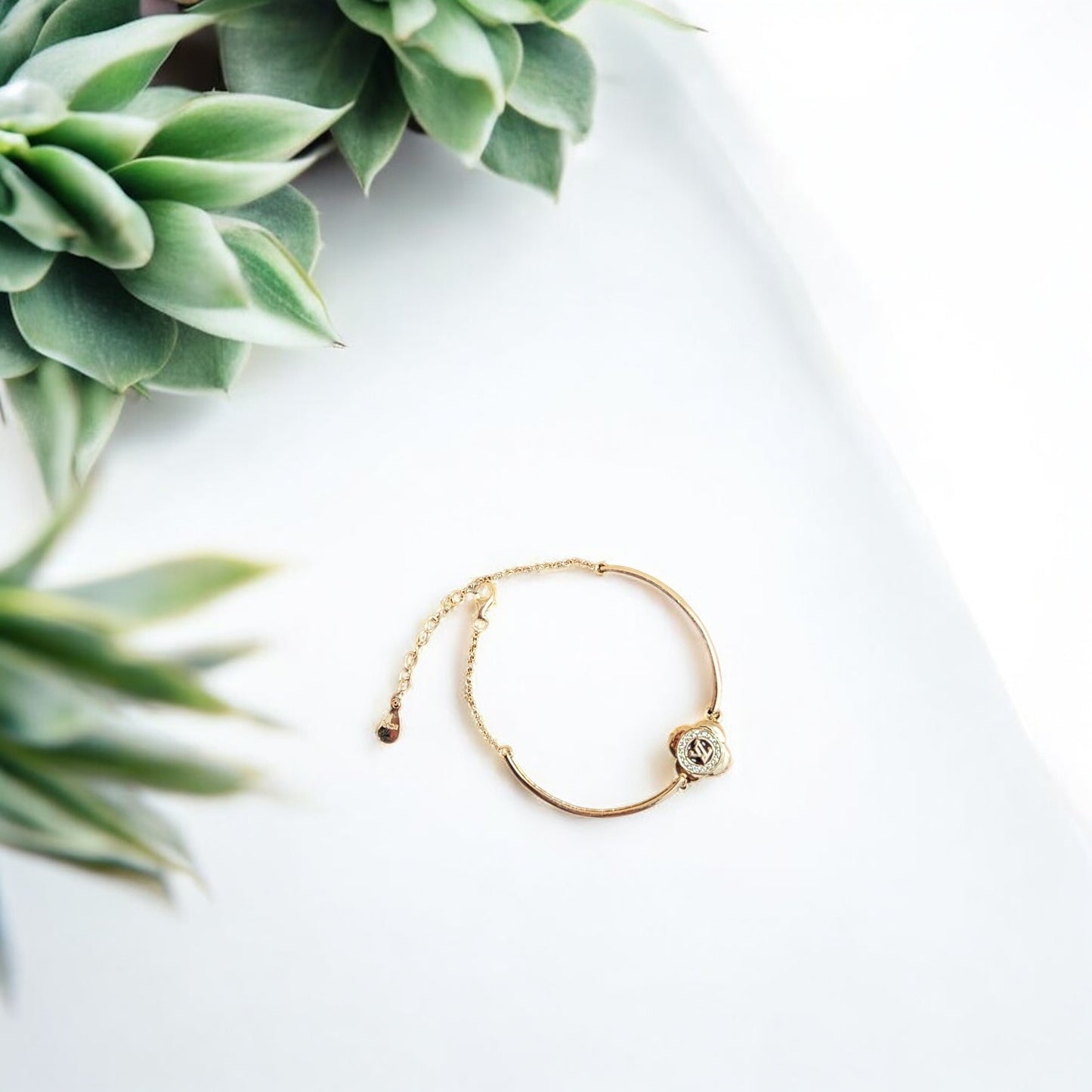 Louis Vuitton Rose gold Silver Bracelet