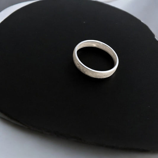 Minimal Silver Band