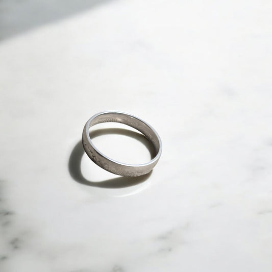 Minimal Silver Band