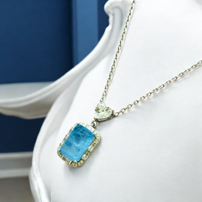 Ocean Whisper– Sterling Silver 925 Pendant Set