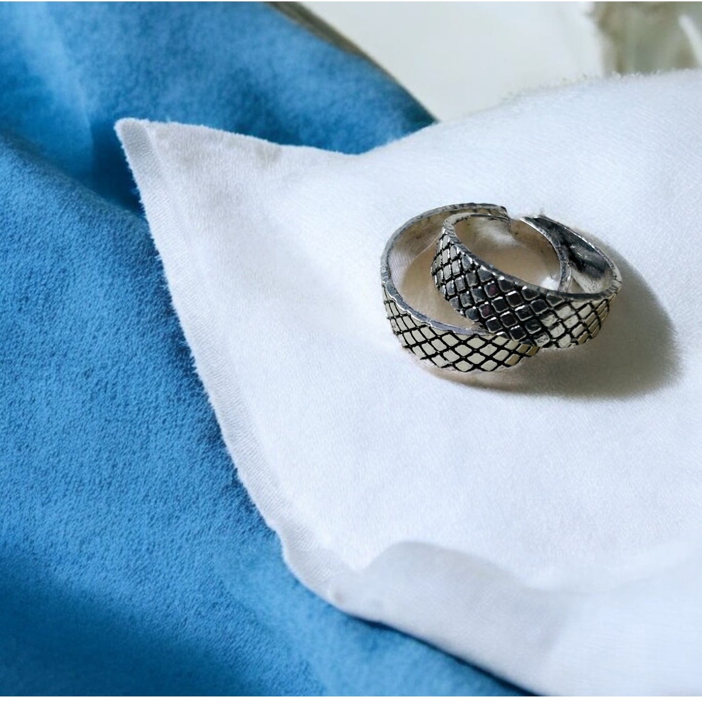 Oxidised Comfy Toe ring