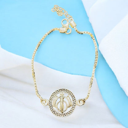 Silver Men’s bracelet with Ek Omkar dial