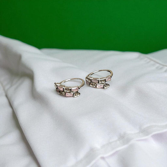 Sleek beautiful Upside Open 925 Toe Ring