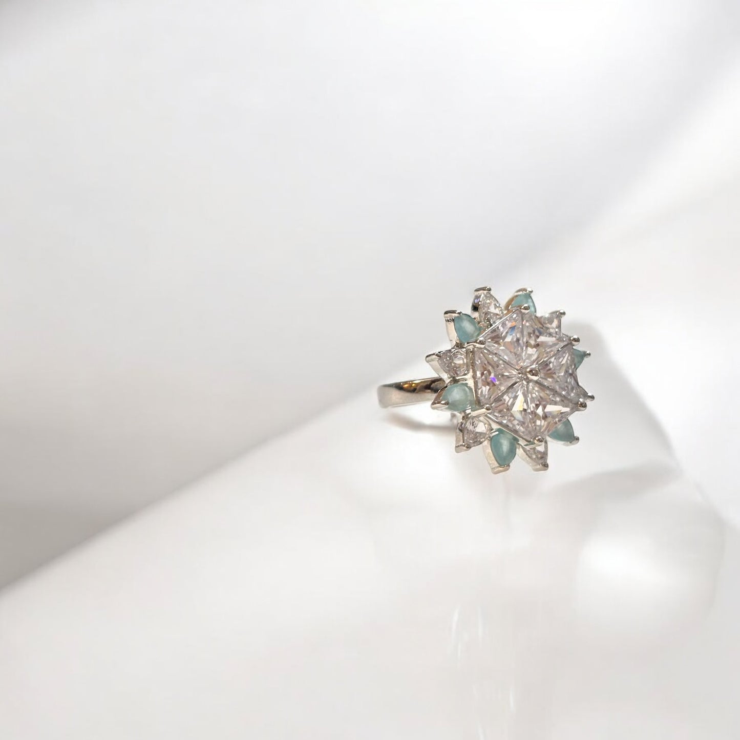 Stardust Wrap – 925 Silver Ring of Infinite Light