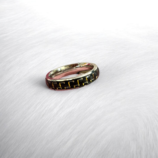 Sterling Silver Glossy Bands