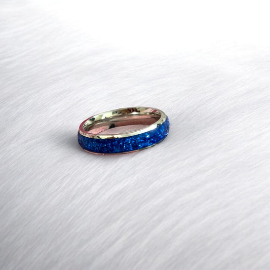Sterling Silver Glossy Bands