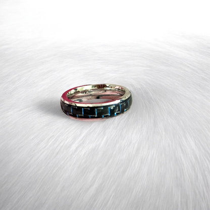 Sterling Silver Glossy Bands