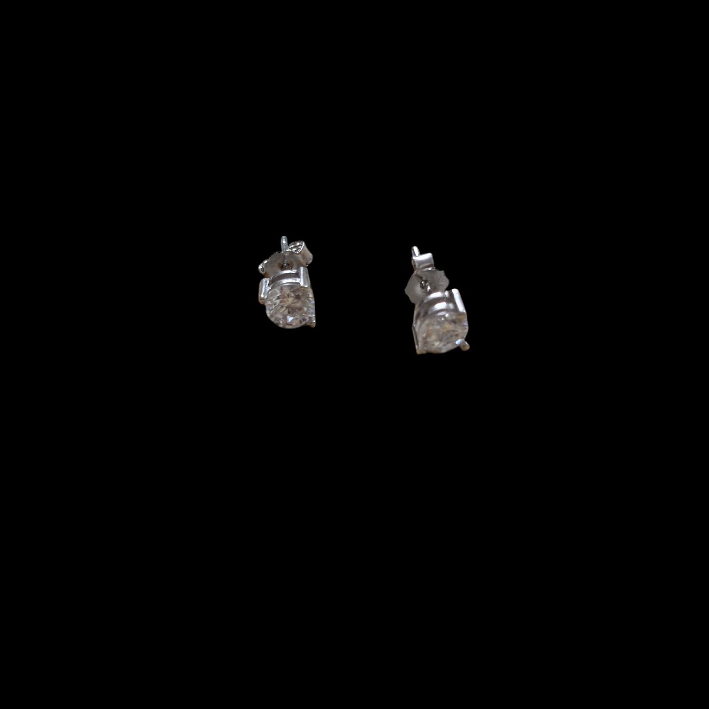 String of solitaire 925 silver necklace set