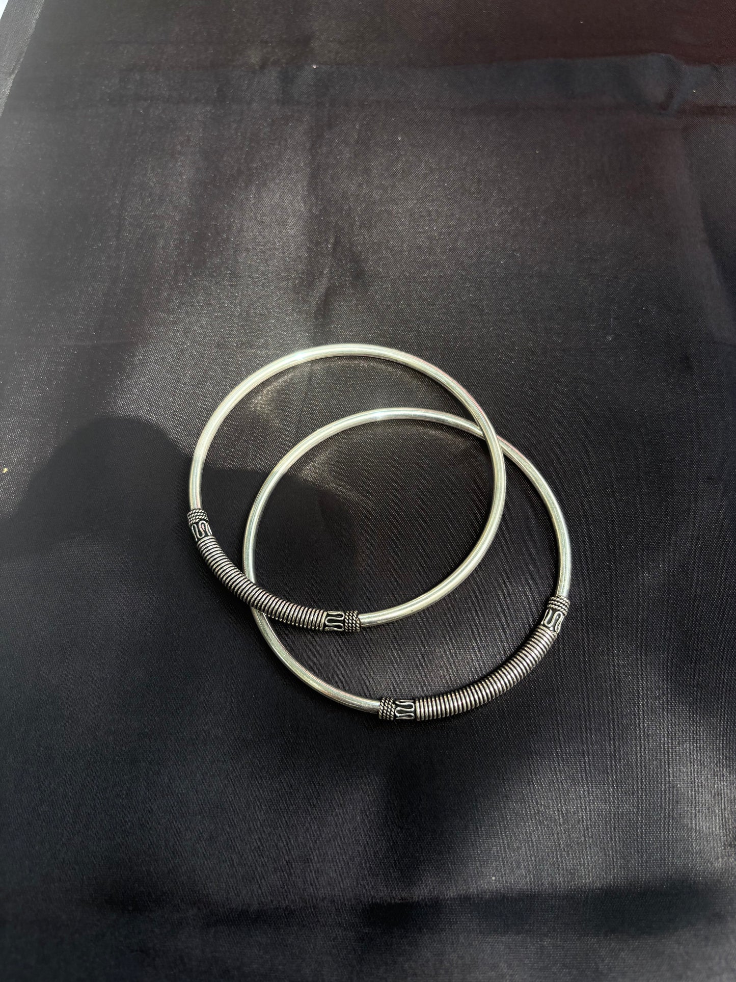 Timeless 925 Silver Kada Anklet