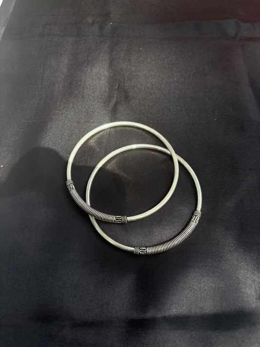 Timeless 925 Silver Kada Anklet