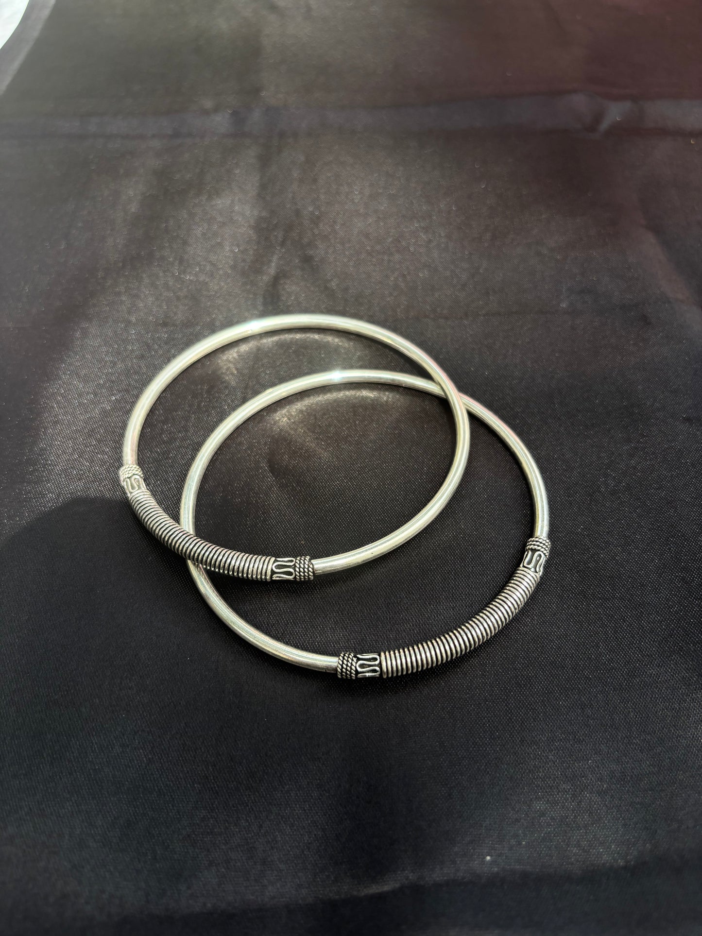 Timeless 925 Silver Kada Anklet