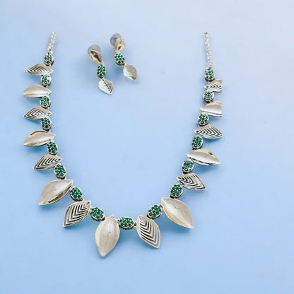Tribal Statement 925 silver Necklace set