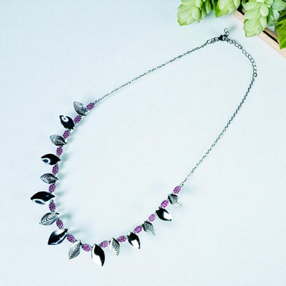 Tribal Statement 925 silver Necklace set
